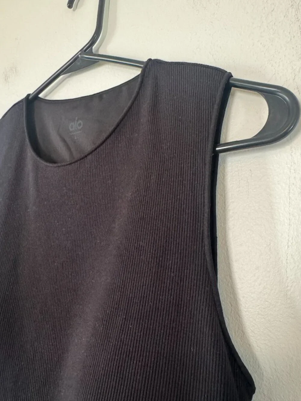 Alo En Pointe Tank Black
